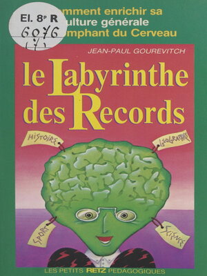 cover image of Le labyrinthe des records